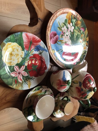 Service table pieces - de, 24