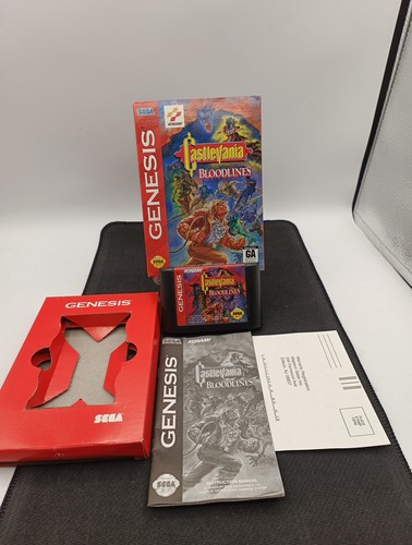 Castlevania bloodlines genesis - castlevania,