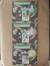 Djibouti Jeux Olympiques de Moscou MNH neuf PA135 136 137 1980 Bloc Luxe