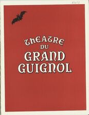 RARE EO 1955 PROGRAMME GRAND GUIGNOL + FRÉDÉRIC DARD : LA CHAIR DE L'ORCHIDÉE