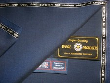 60% Été Kid Mohair & 40% Super 120’S Laine pour Tailleur Tissu Fabriqué En
