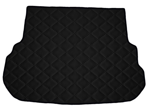Matelassé cuir éco noir - cuir,