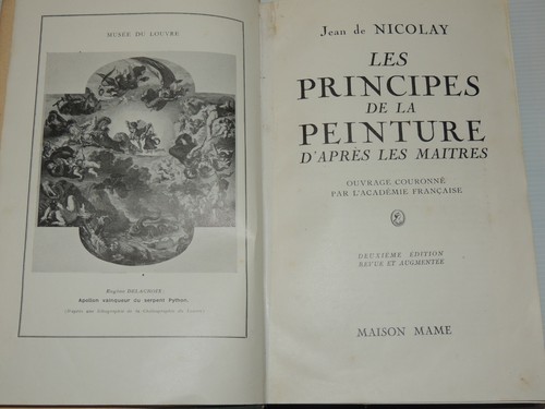 Les principes peinture - principes, de