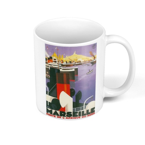 Tasse céramique mug marseille - céramique,
