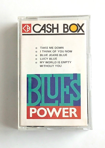 Blues power cassette audio - power,