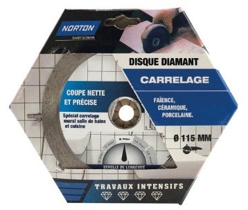 Disque diamant norton intensif - disque,