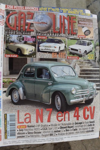 Gazoline 119 4cv - n°119, /