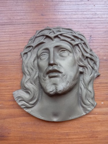 Tête christ médaillon - en, médaillon-