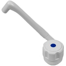 Robinet Eau Froide Camping-Car Caravan Camping + Interrupteur Blanc