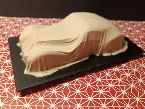 Bugatti drapee impression - drapee, 3d