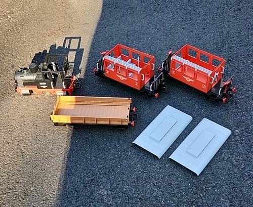1980 geobra playmobil - playmobil, train