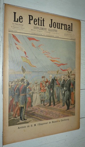 Petit journal 1896 tsar - journal,