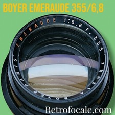 🖤 Boyer Emeraude 355mm F/6.3 🖤 Large format