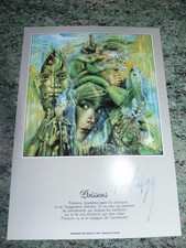 Carte photo d'Art signe du
