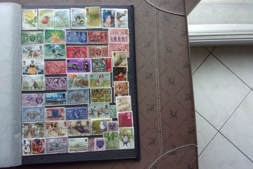 Royaume uni lot de timbres - -,
