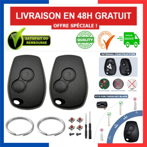 Coques clé voiture - , boutons