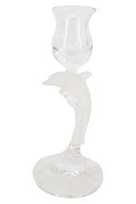 Bougeoir Verre Dauphin Design