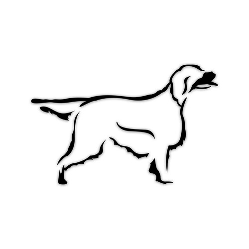 Gordon setter vinyl - setter, sticker
