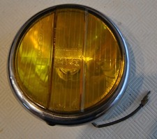 Antibrouillard Bosch Halogen  - rond chrome - diametre 15 cm - Vintage