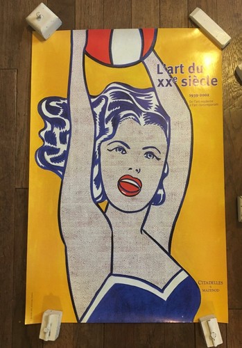 Affiche roy lichtenstein fille - affiche,