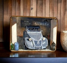 Plaque métal Citroën 2cv