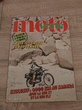 MOTO VERTE  73 YAMAHA XT 250 XLS HONDA HUSQVARNA 125 CR DERBI Panther ANCILLOTTI
