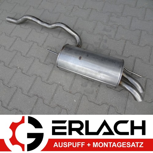 Silencieux échappement inox - silencieux,