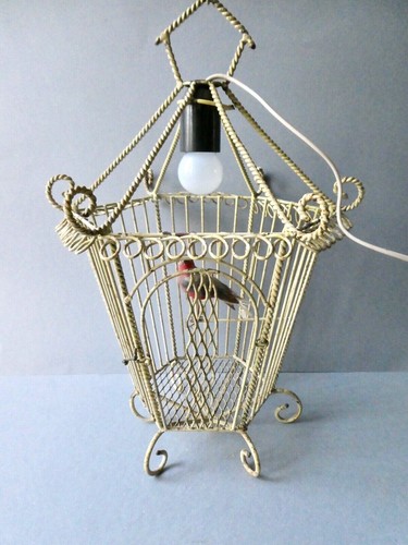 Lustre suspension forme cage - suspension,,