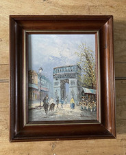 Huile Sur Toile Signée