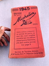Guide du Pneu MICHELIN 1945 – édition rare – cartonnage rouge