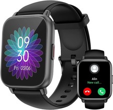 RUIMEN Montre Connectée Homme Femme avec Appel Bluetooth Smartwatch