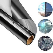 Film Miroir Statique Accrochant Protection Solaire ??pais 50/60CM R??sistant au