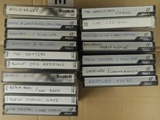 Lot 17  cassettes k7 audio diverses Vierges Enregistrées