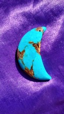 Pendentif croissant lune en - de,