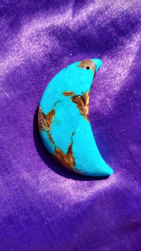 Pendentif croissant lune en - pendentif,