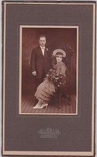 ANTIQUE WEDDING PHOTO #222 - MILWAUKEE WI - LIBERTY  STUIDO