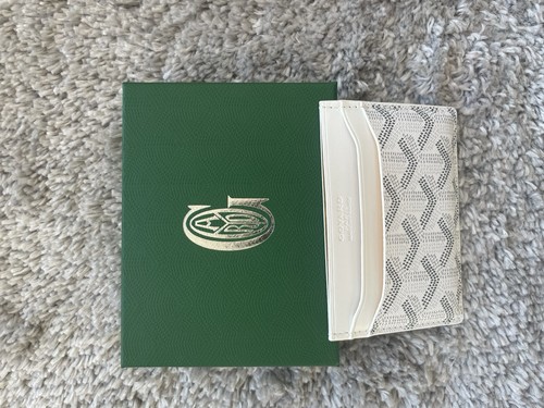 Porte carte goyard blanc - goyard,