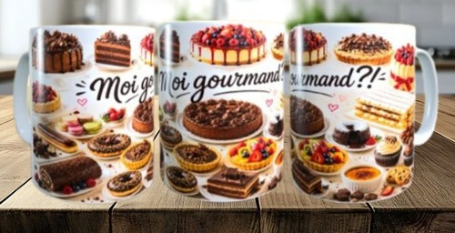 Mug humour moi gourmand - mug, humour,