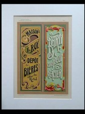 ENSEIGNES ART NOUVEAU