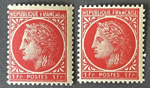 Timbre variété 672 - timbre,
