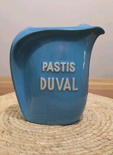 Pichet Ancien  Pastis Duval Bleu  Décor  Cigale  Liqueur