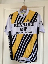 Maillot Cycling Vintage Réplique Renault Elf Gitane 1981 Hinault S
