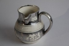 Pichet faïence lustrée de