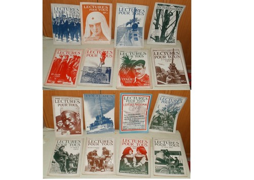 Lot revues - de,