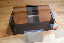 table basse verre vintage