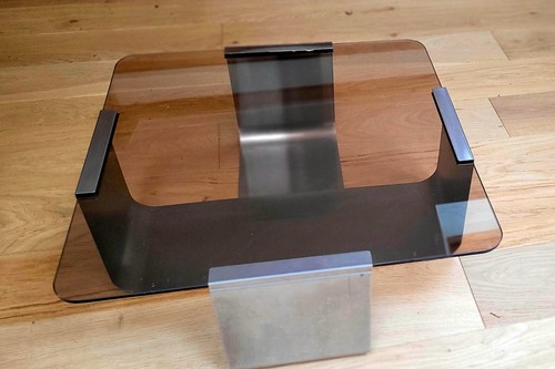 Table basse verre vintage - basse,