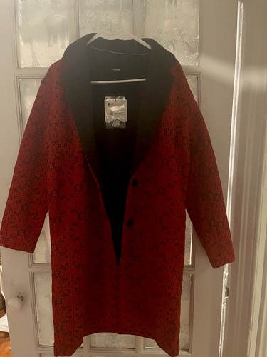 Desigual red coat beautiful - red,