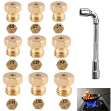 9 Pièces Gicleur Gaz Butane