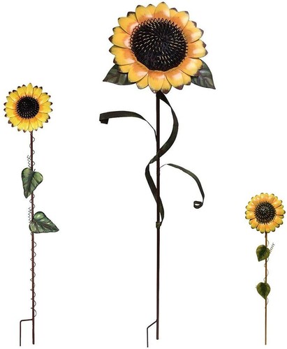 Sunflower garden stake - sunflower,