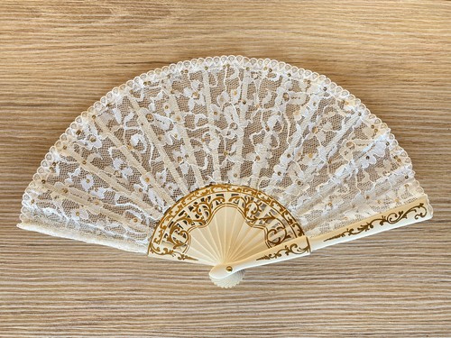 Eventail espagnol dentelle - espagnol, en